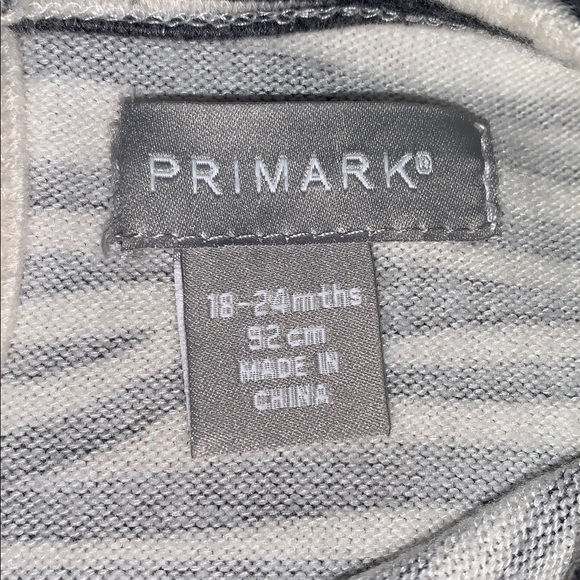 Primark Zebra Stripe Dress 18-24M Baby Girl EUC - Picture 6 of 10